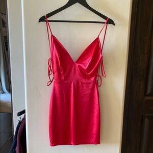Lulus Red Spaghetti Strap Dress